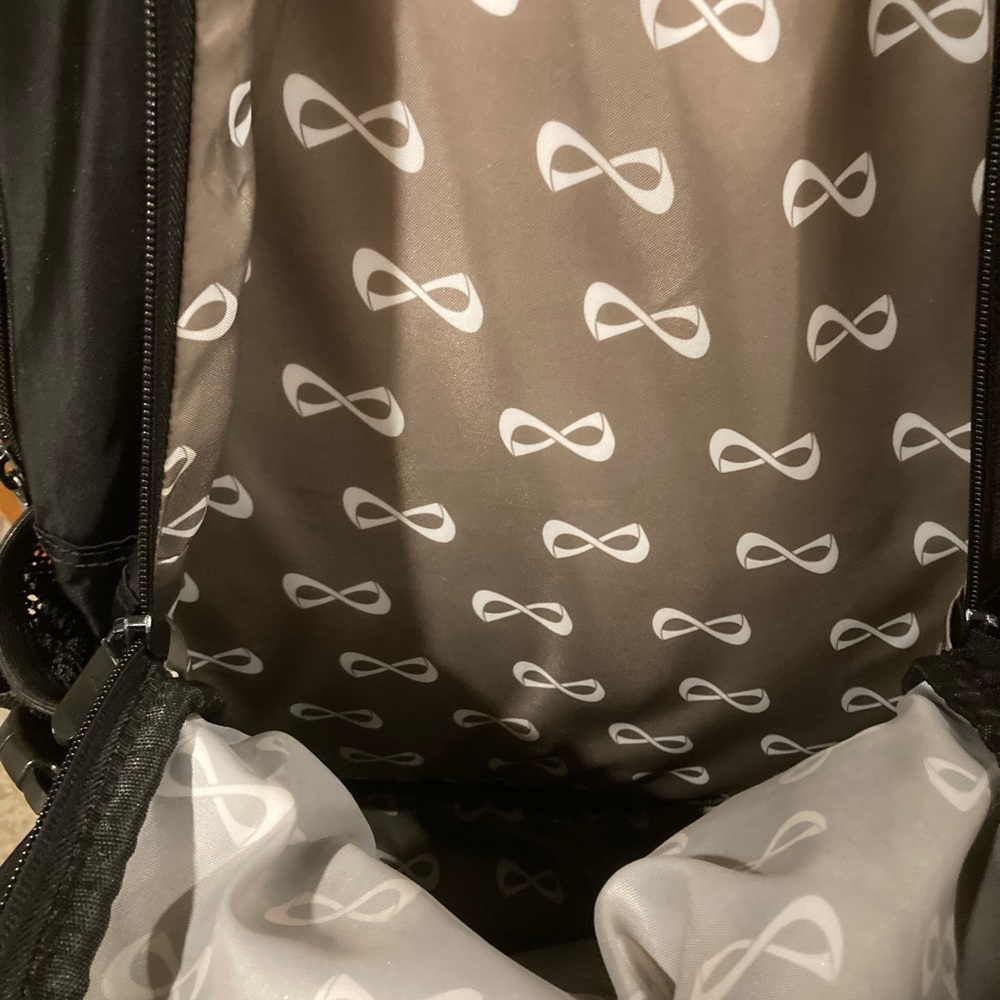 NFINITY Black Backpack with white Logo - Picture 13 of 13
